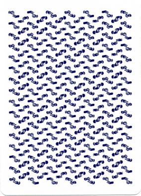 CARC Erdnase 1902-Blue-Smith-No-2. Back design by Guy Hollingworth.